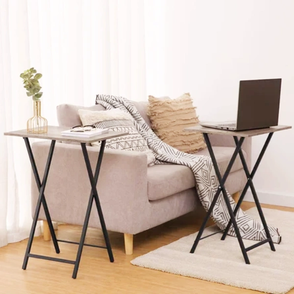 Kearra TV Tray Table Set with Stand