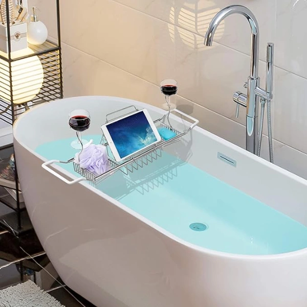 stainless steel bath tray table