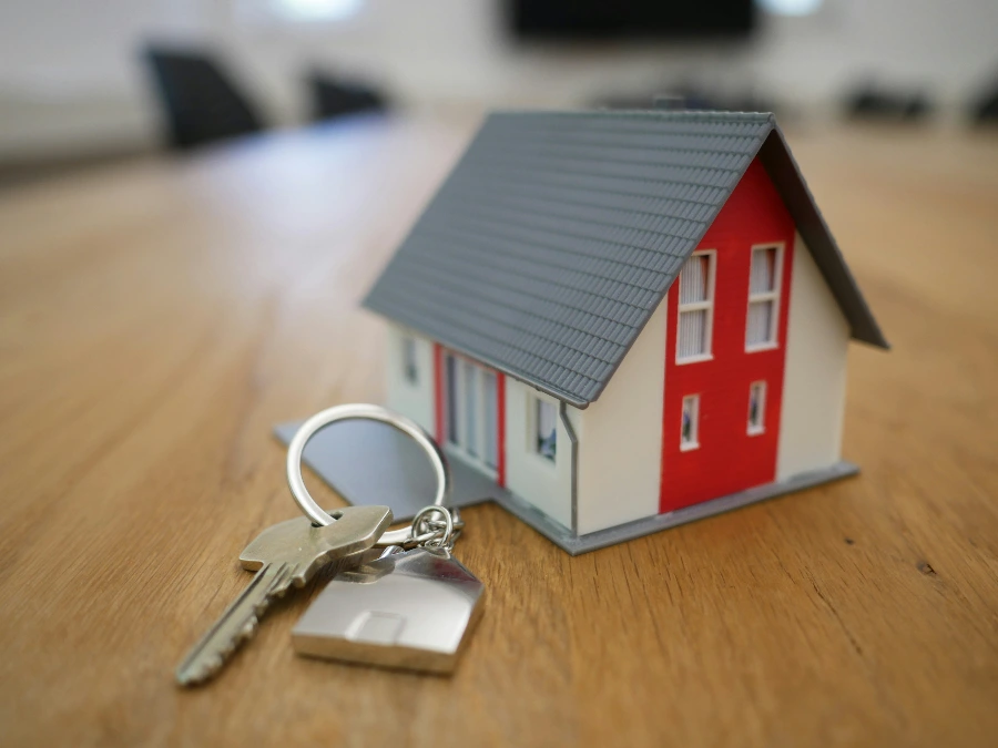 House model and keys