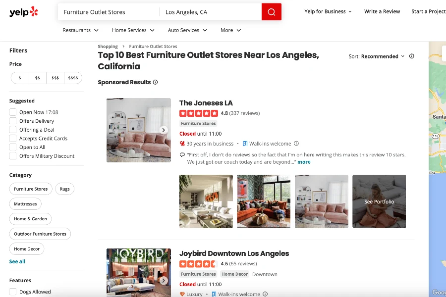 Top 10 Best Furniture Outlet Stores Near Los Angeles on yelp